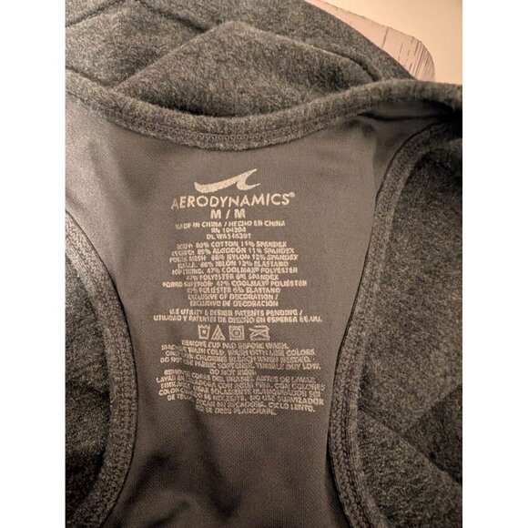 Aerodynamics Medium V-Neck Racer Back Tank Top - Picture 5 of 5